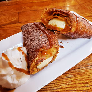 Deep Fried Cheesecake dessert