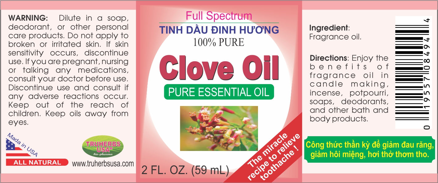 Clove Oil- TINH DẦU ĐINH HƯƠNG
