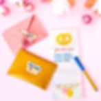 liste de noël réutilisable rose et doré avec personnalisation sur étiquette