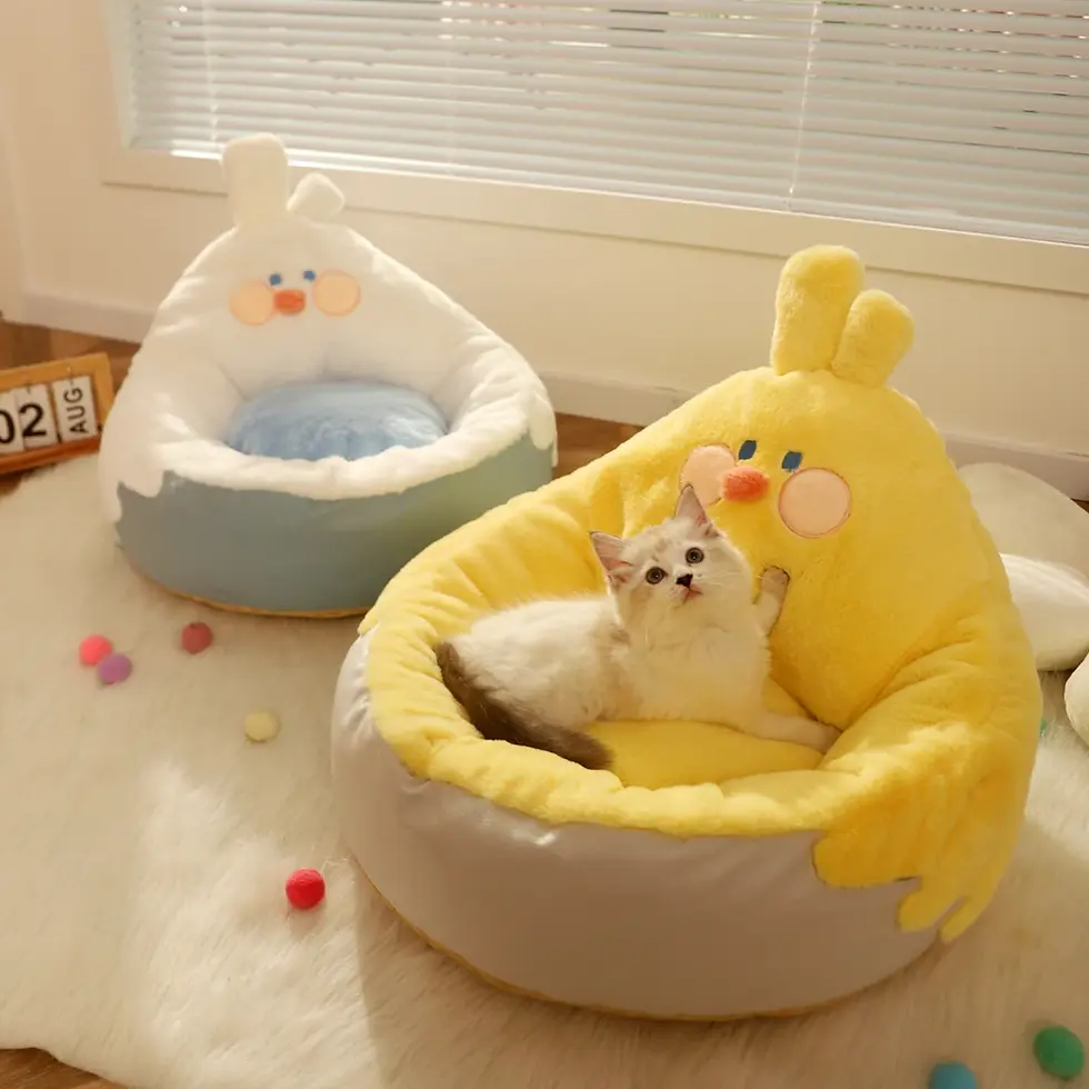 Thumbnail: Cat Dog Bed Sleeping Cushion