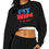 Thumbnail: Fit To Win Crop Long SweatShirt