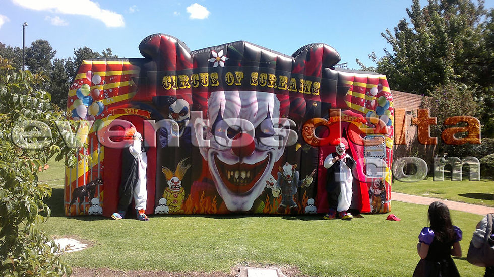 Inflable Circo de Terror Delta