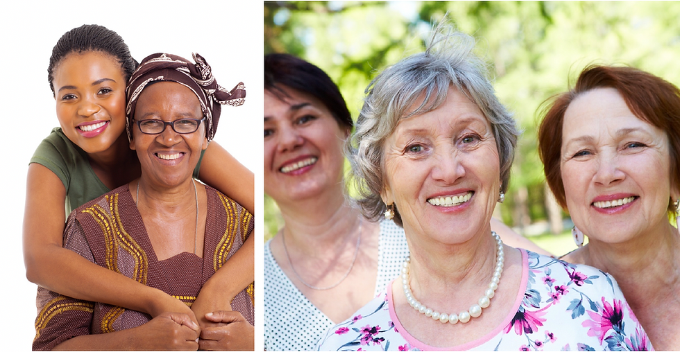 Women in the (post) menopause finding new strength through wisdom and experience