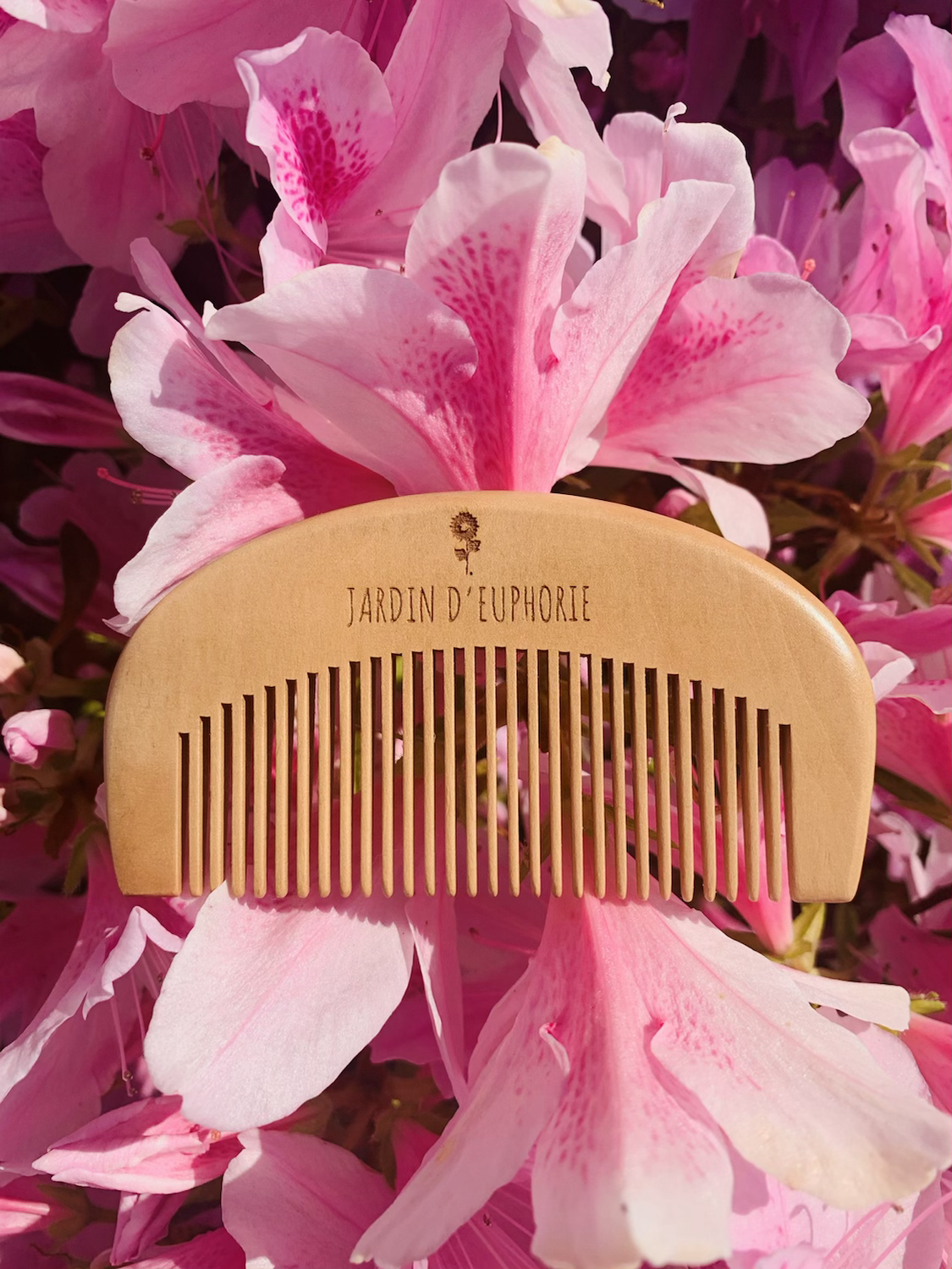 “Euphorie” Bamboo Baby and Beard Comb