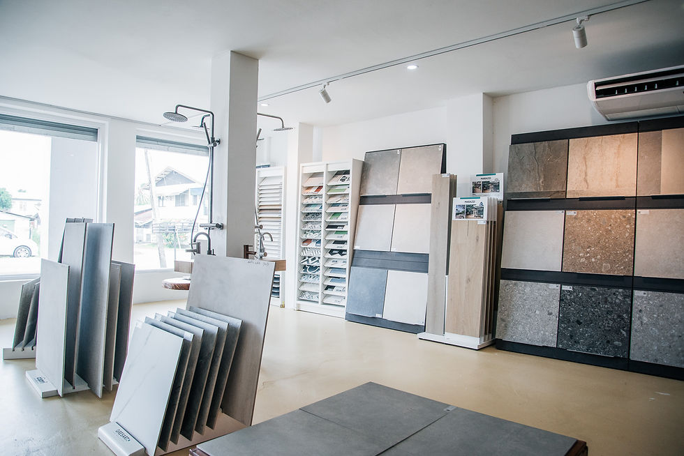 Showroom Tegeldepot Suriname