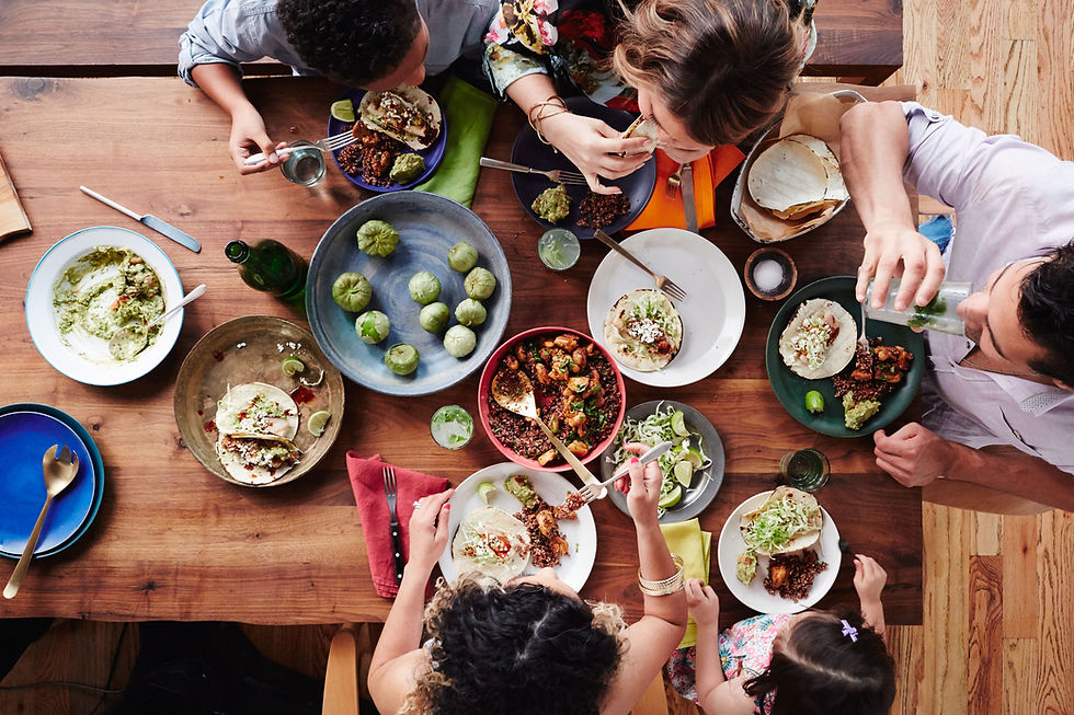 Make mealtimes about being together