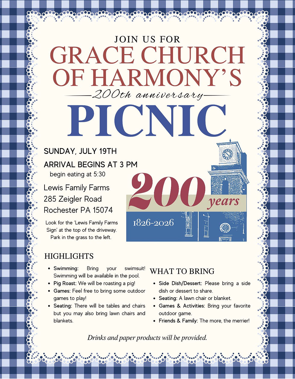 200th Anniversary Picnic 