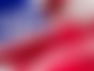 red white and blue vote pin on a flag