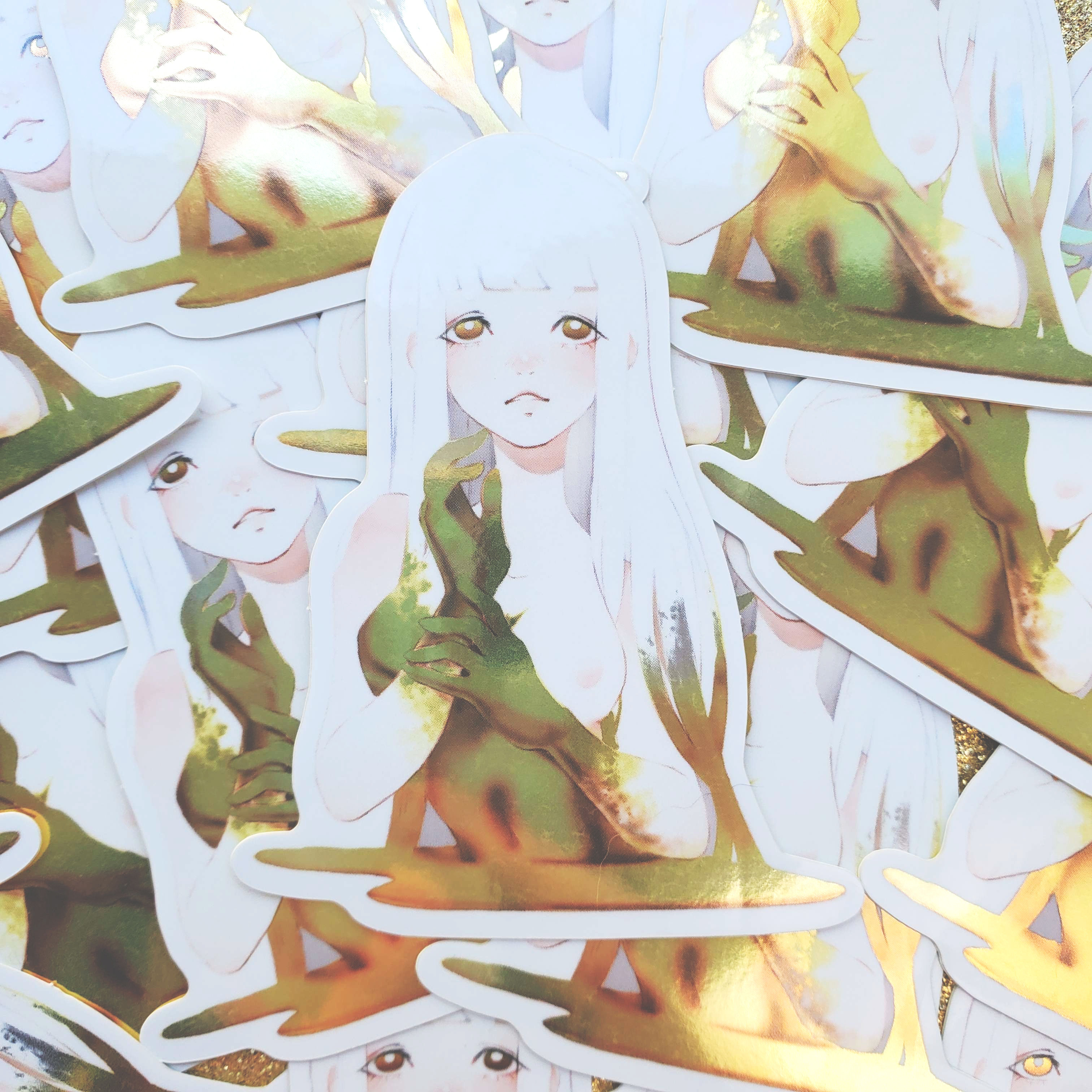 original | midas vinyl sticker | september 2023 patreon exclusive