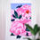 Thumbnail: original | peony wall banner for pins | alumeire pin banner collect