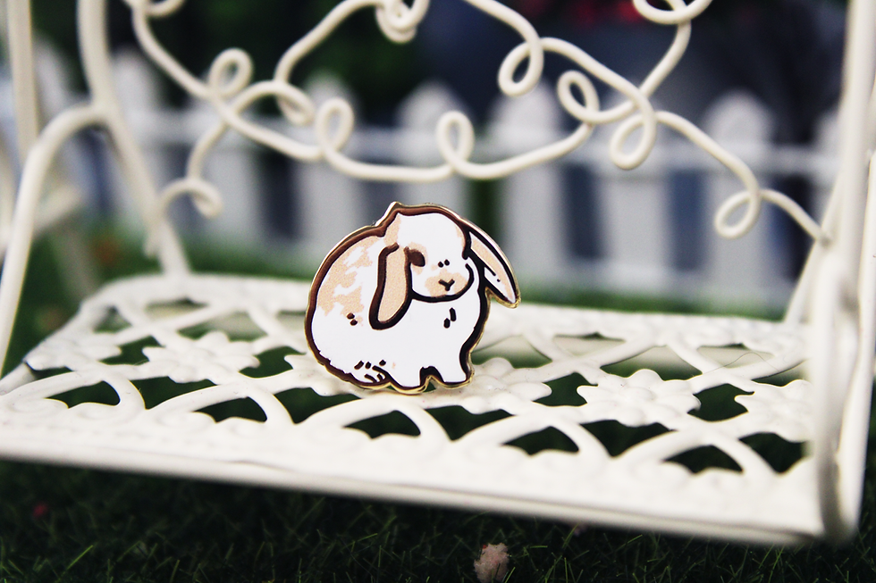 Thumbnail: original | bunnies mini pin set | spring 2024 patreon exclusive