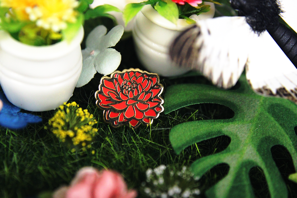 Thumbnail: original | flower garden series 2 mini pin set | winter 2023 patreon