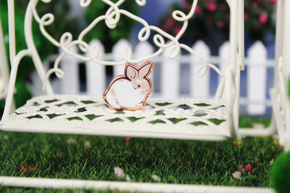 Thumbnail: original | bunnies mini pin set | spring 2024 patreon exclusive