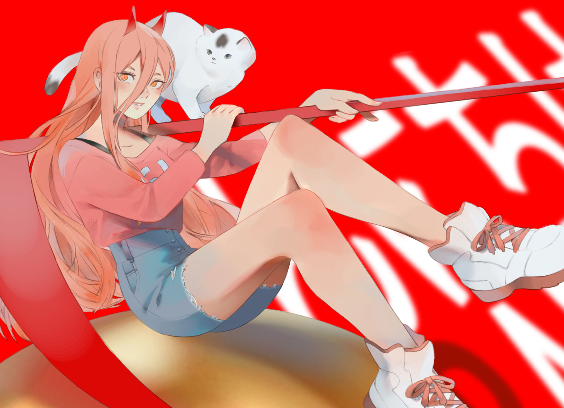 chainsaw man | power print