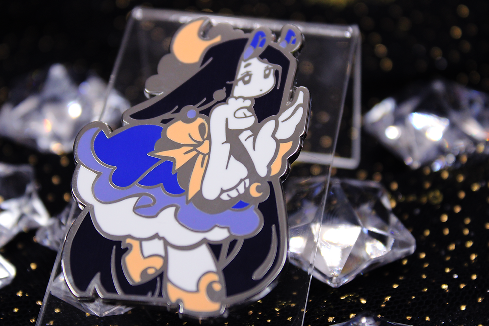 Thumbnail: GUEST ARTIST : original | moon mage pin | midnight magica collection