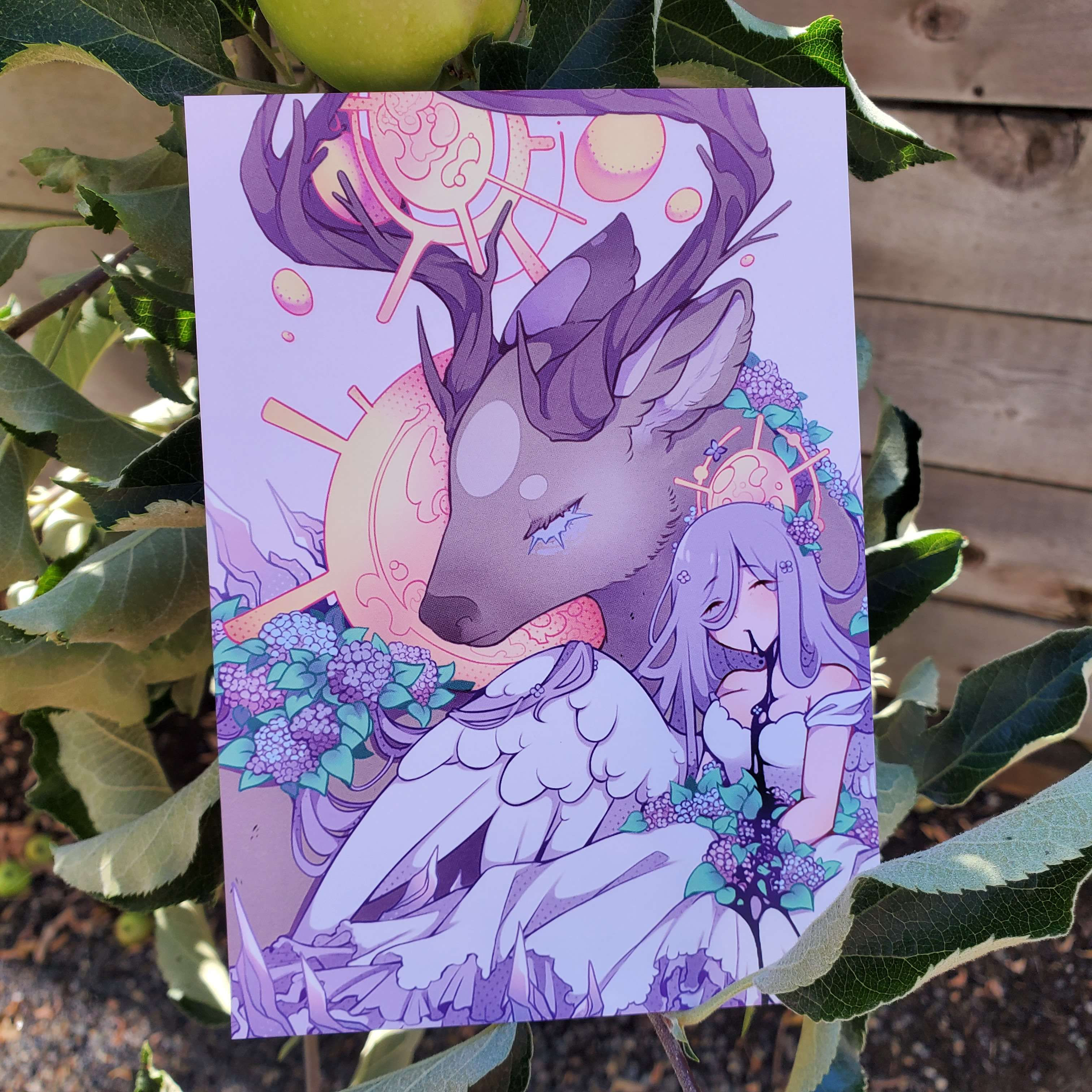 GUEST ARTIST - original | virgo | postcard