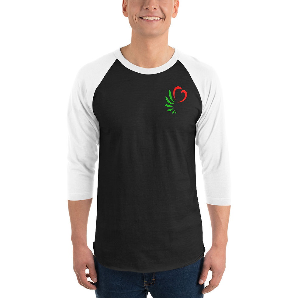 Thumbnail: Unisex 3/4 Sleeve Raglan Shirt | Tultex 245