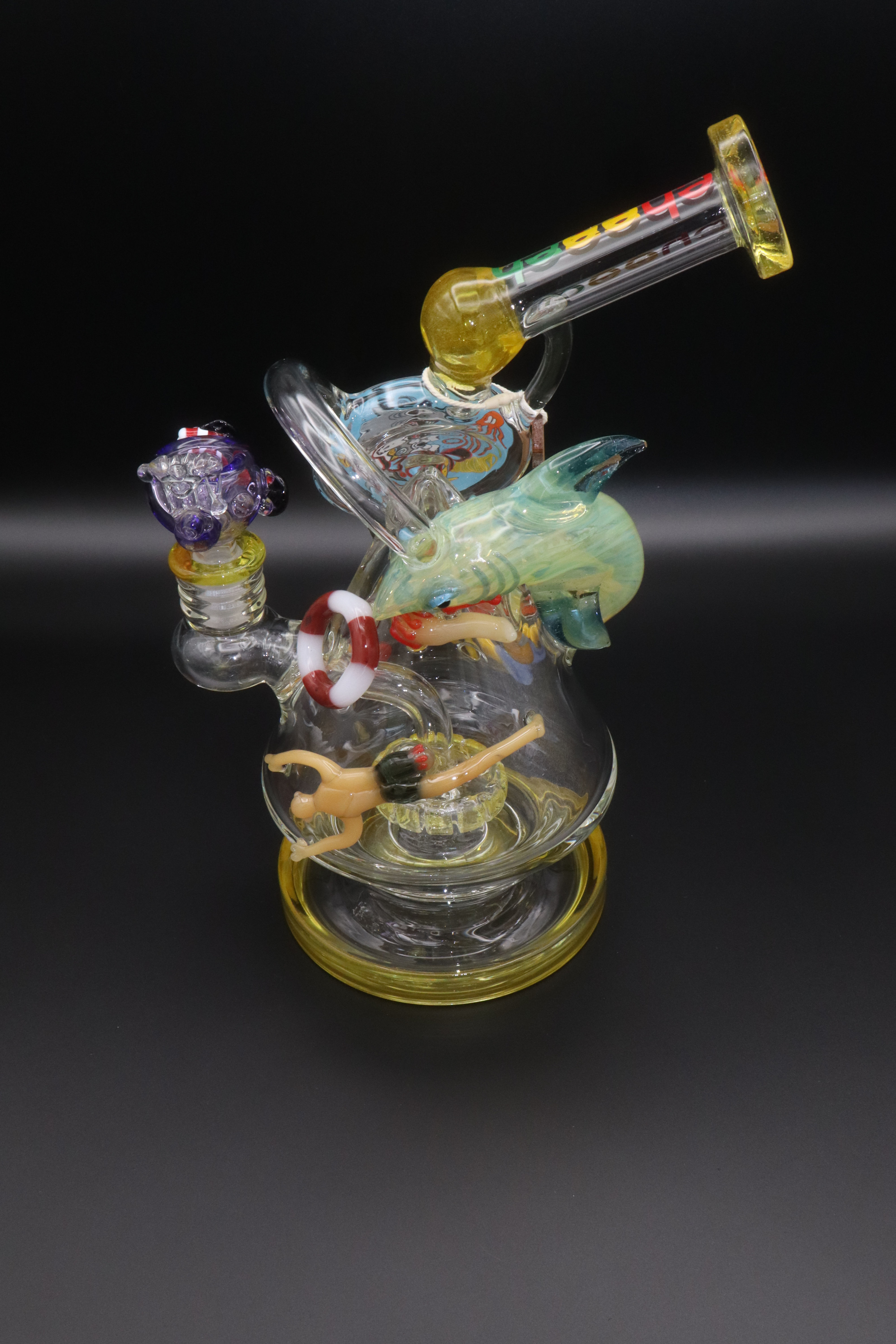 Cheech Swim at Your Own Risk Bong