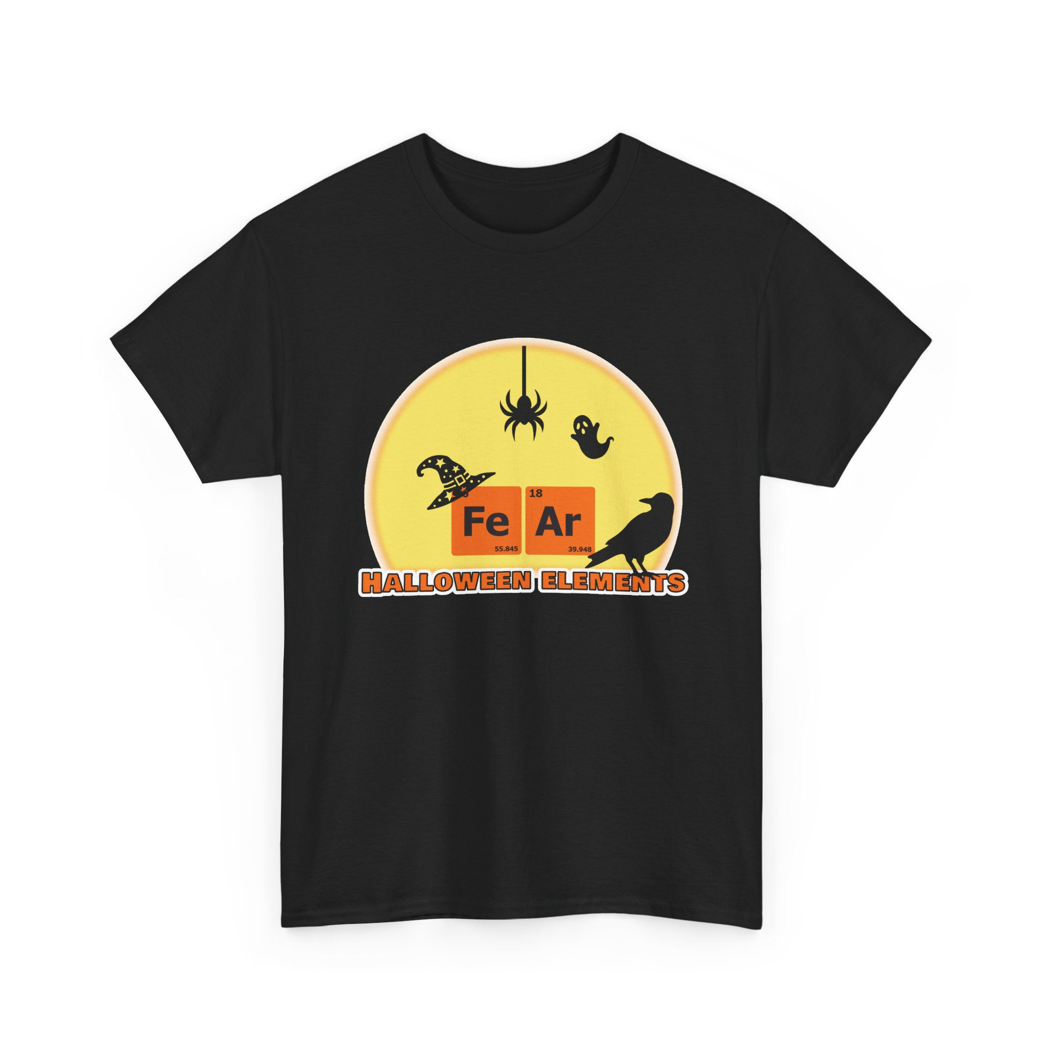 Halloween Elements Tee — "Fear" Graphic Halloween T‑Shirt