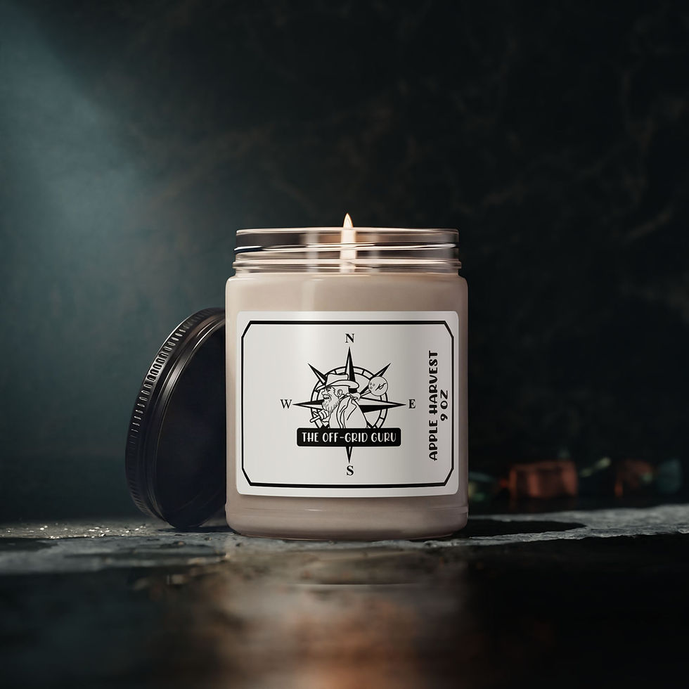 Thumbnail: Off-Grid Guru Candle | Soy Jar Candle
