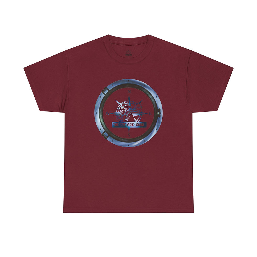 Thumbnail: Nautical Compass Ship Tee | Ocean Explorer, Maritime Graphic