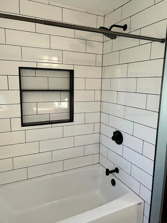 Bathtub and shower remodel