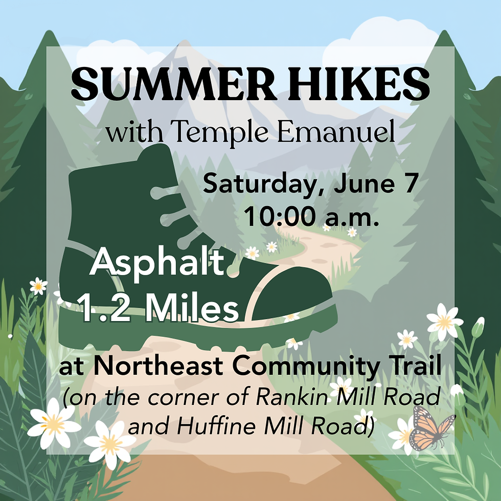 Summer Hike: June 7