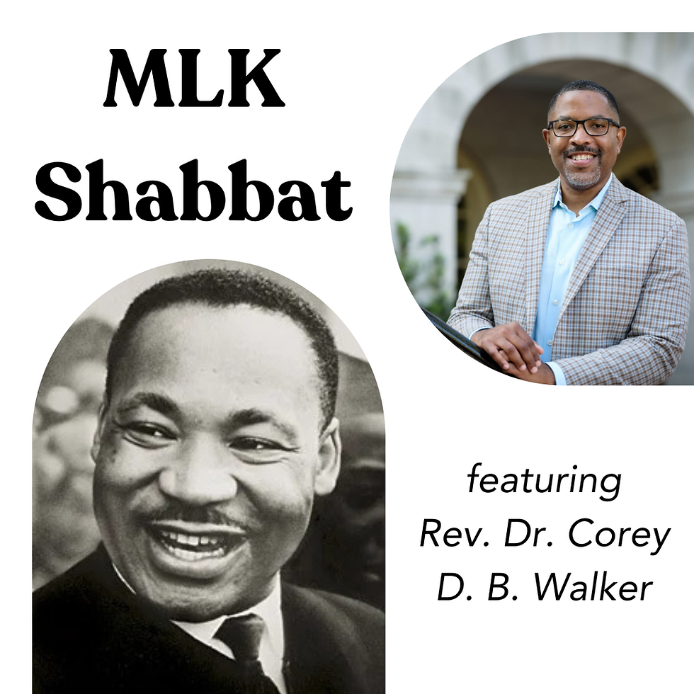 MLK Shabbat Service
