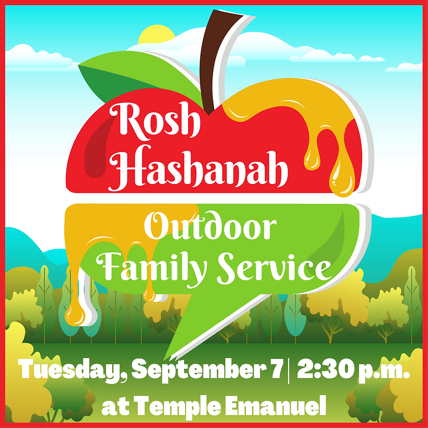 Rosh Hashana Outdoor Family Service