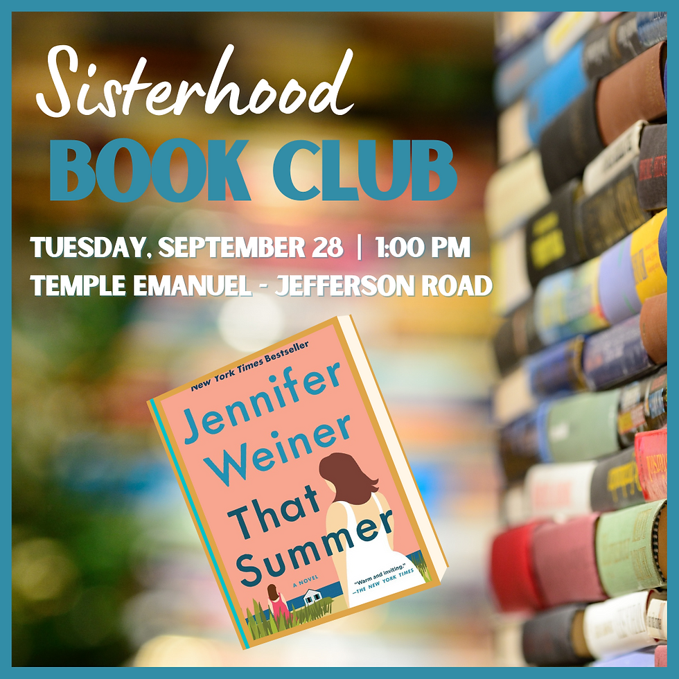 Sisterhood Book Club  in the Sukkah