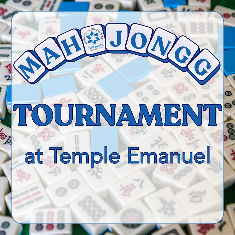 Mah Jongg Tournament