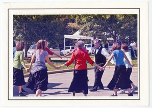Israeli dancing at Jewish Festival