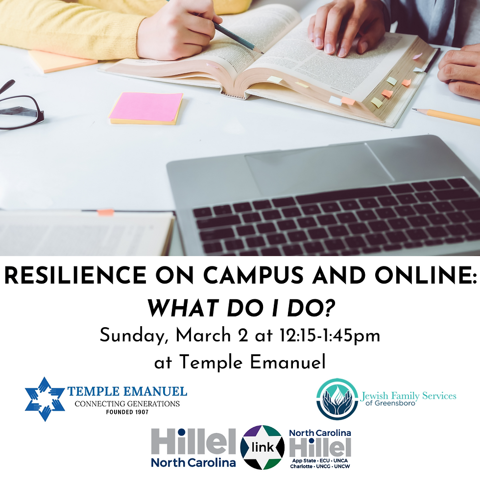 Resilience on Campus and Online: What Do I Do?