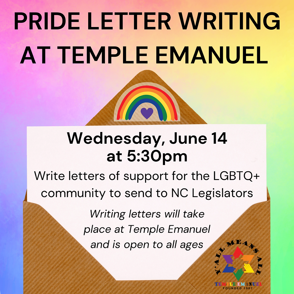 Pride Letter Writing