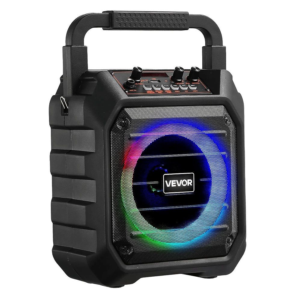 Miniature : Machine de karaoké pour adultes, 20 W, enceinte Bluetooth portable de 6,5 pouces