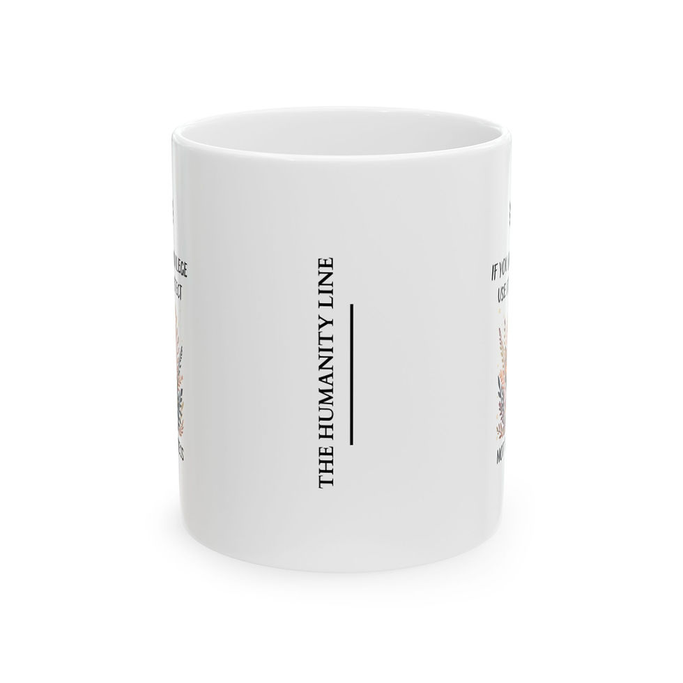 Thumbnail: HUMANITY “USE YOUR PRIVILGE TO PROTECT” MUG
