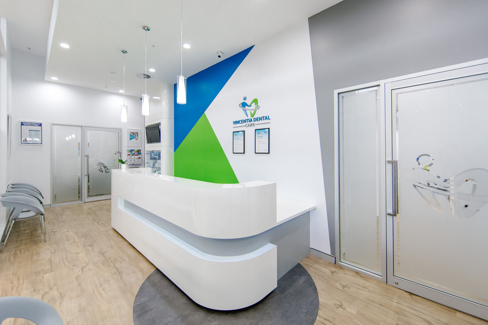 Reception area at Vincentia Dental Care