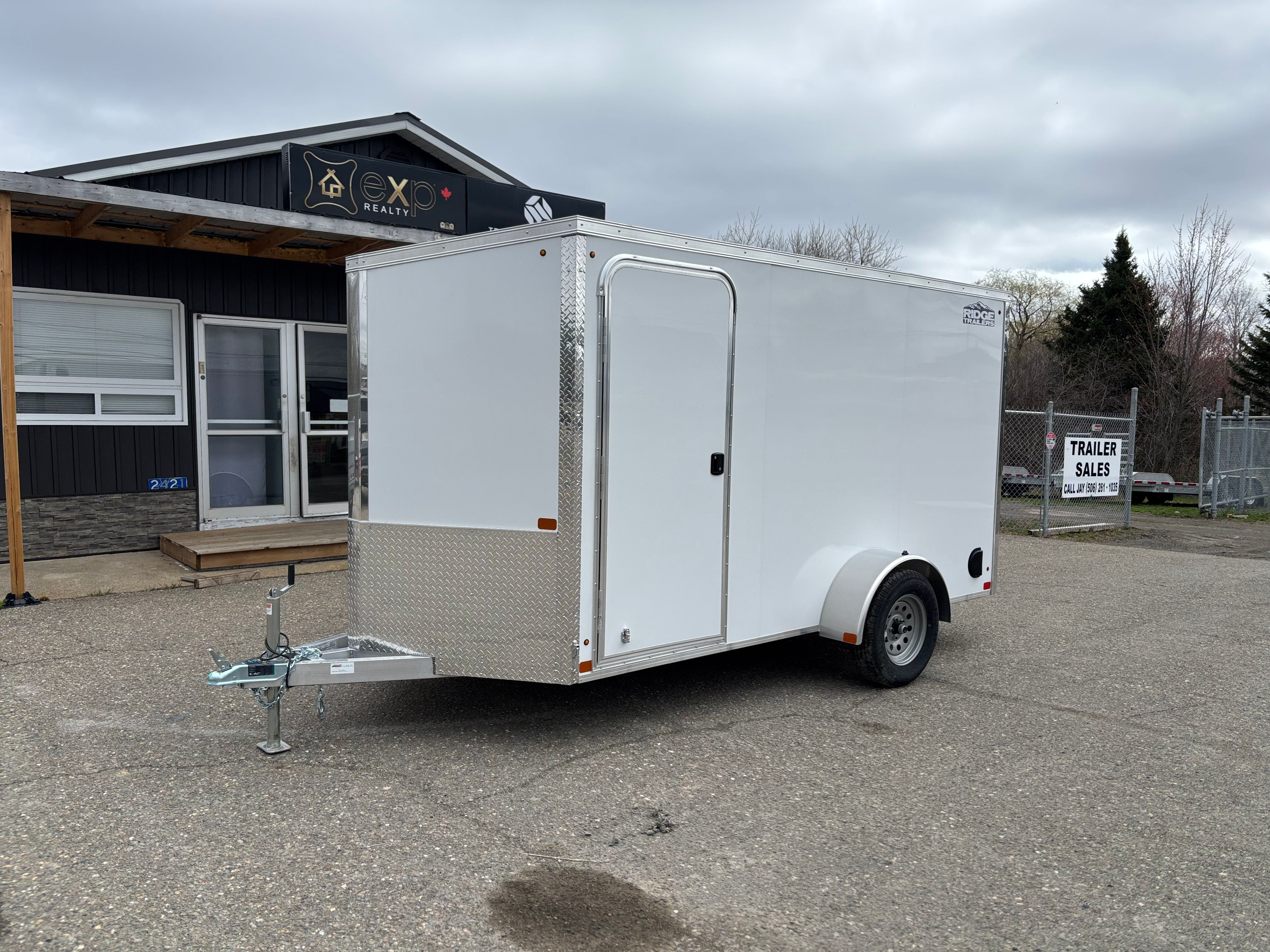 2026 Ridge Trailers 6x12 Aluminum Cargo Trailer