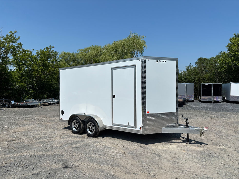 Thumbnail: 2026 Enbeck 7x14 Aluminum Cargo Trailer