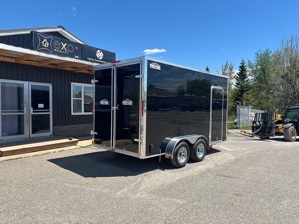Thumbnail: 2026 Ridge Trailers 7x14 Cargo Trailer BARN DOORS
