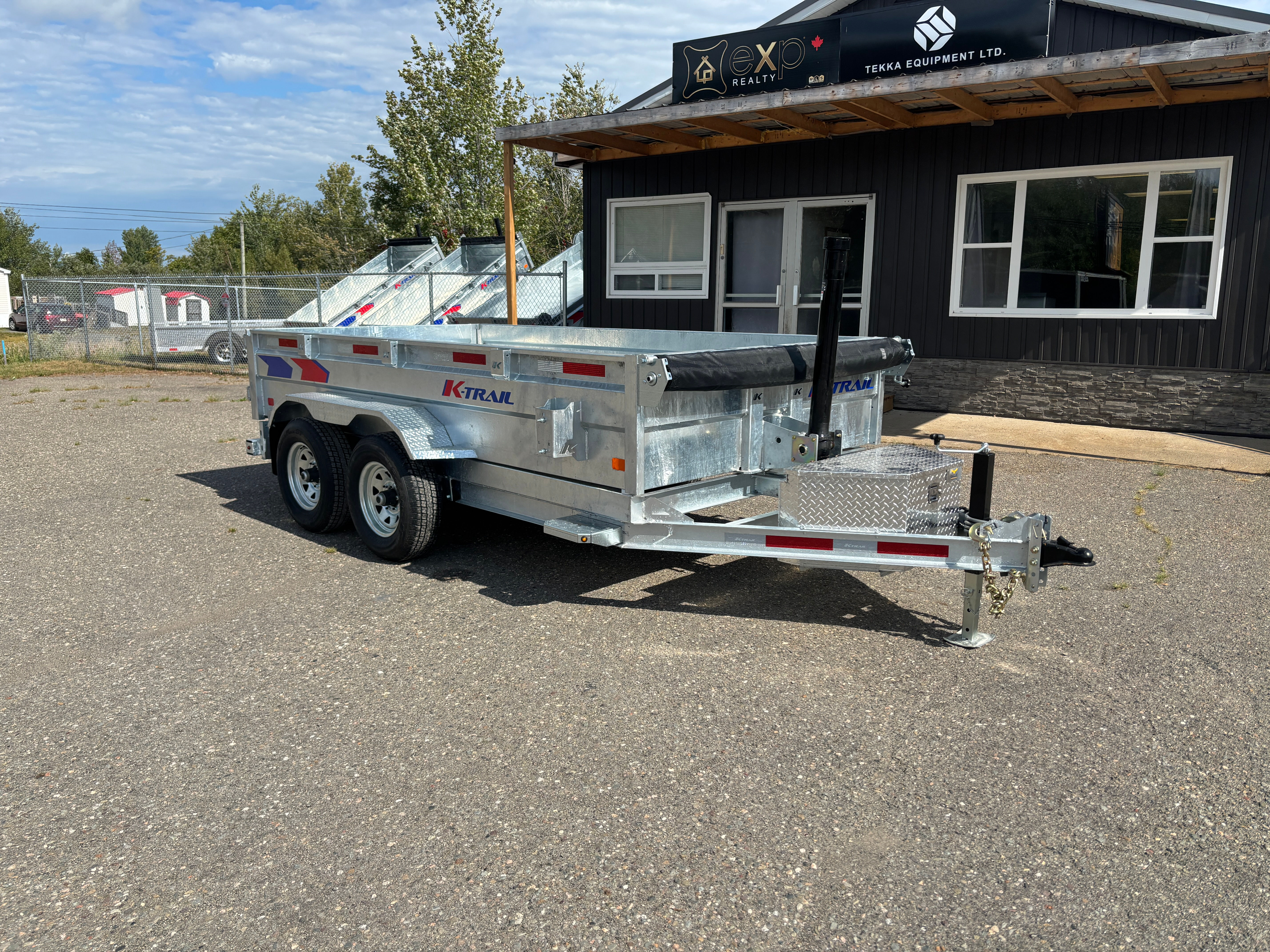 2026 K-Trail🍁6x12 Dump Trailer