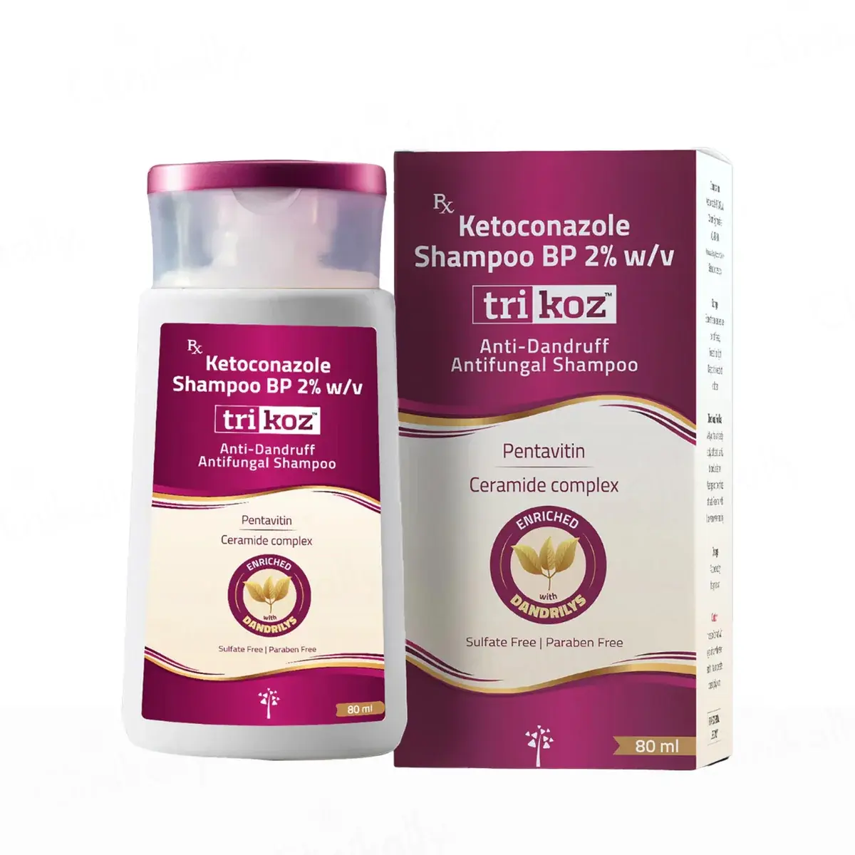 Trikoz Anti-Dandruff Antifingal Shampoo