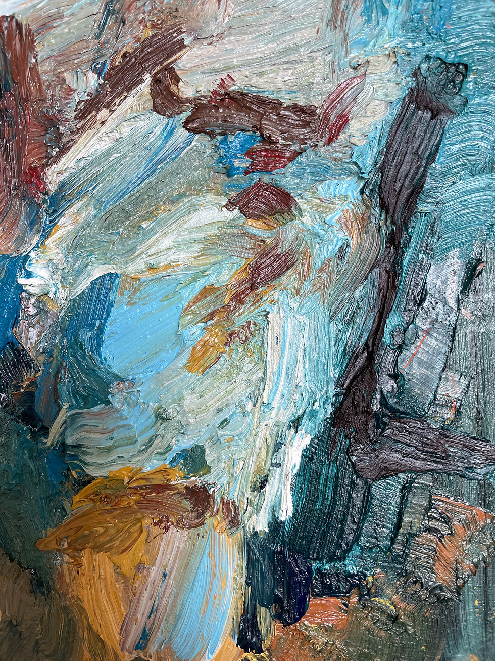 Thumbnail: Study in Ochre and Cyan