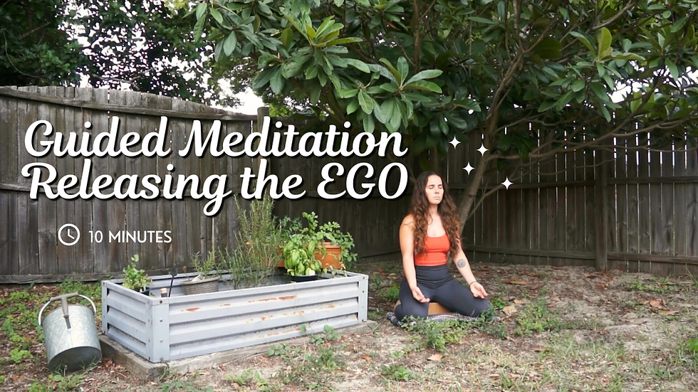 Guided Meditation, Releasing the ego