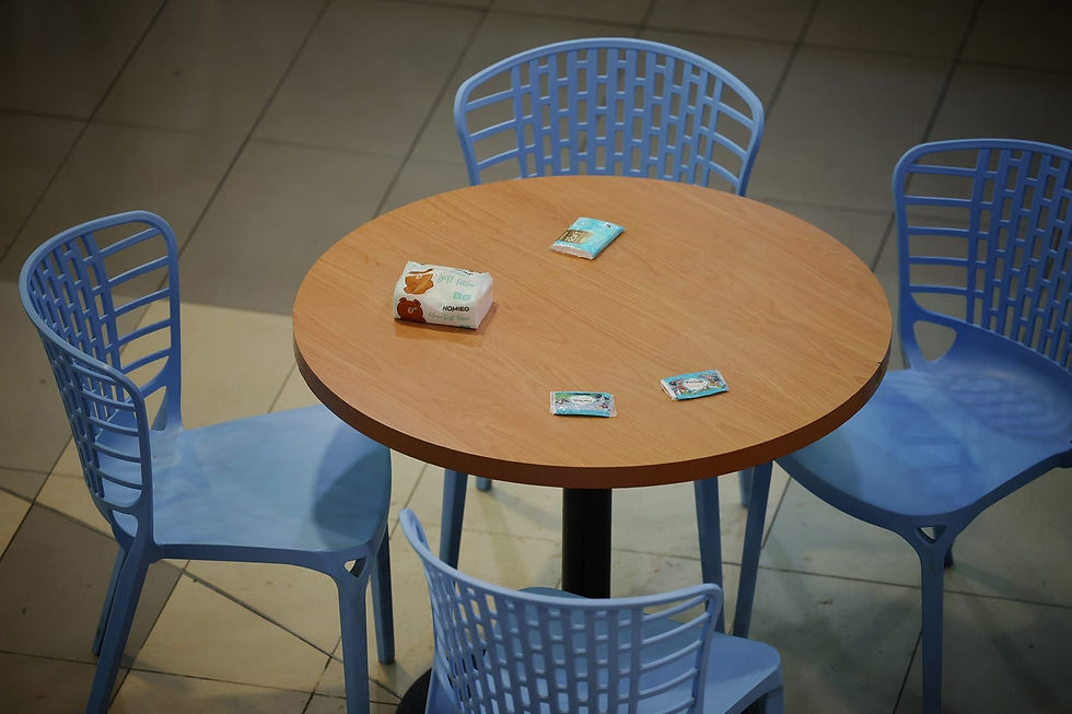 Tissue Papers, Umbrellas, and Moral Choices at Hawker Centres