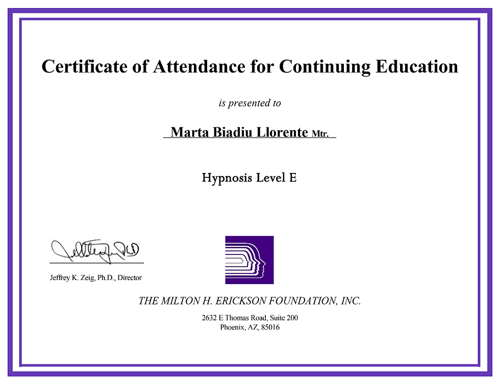 certificado Milton