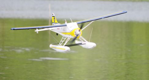 Seaplane Beaver Rc Airplane Dynam DHC-2 Beaver V2 1500mm Sea/Land