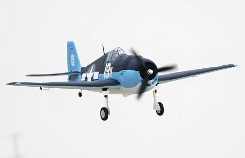 Thumbnail: Dynam F6F Hellcat V2 Radio Controlled Warbird Airplane 1270mm (50") Wingspan - P front view