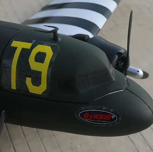 Thumbnail: Dynam C-47 Skytrain V2 Green RC Airplane Warbird 1470mm