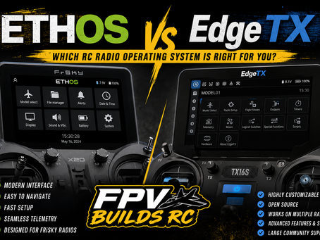 ETHOS vs EdgeTX: Which RC Radio Operating System Is Right for You?